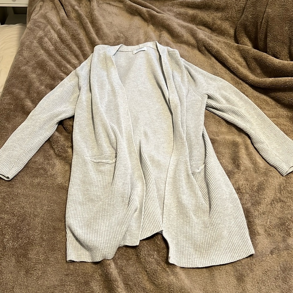 Old Navy Long Open Cardigan size Large